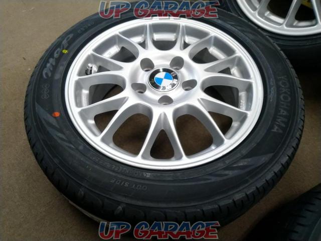 [E46
3 series must-see! BBS
BMW exclusive aluminum wheels
+
YOKOHAMA (Yokohama)
ES34
Comes with new tires at a special price!-04