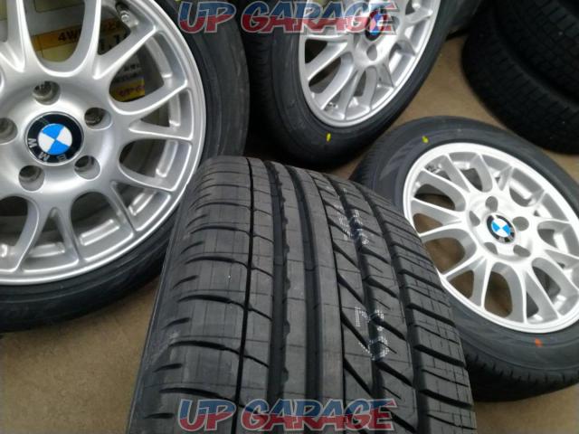 [E46
3 series must-see! BBS
BMW exclusive aluminum wheels
+
YOKOHAMA (Yokohama)
ES34
Comes with new tires at a special price!-09