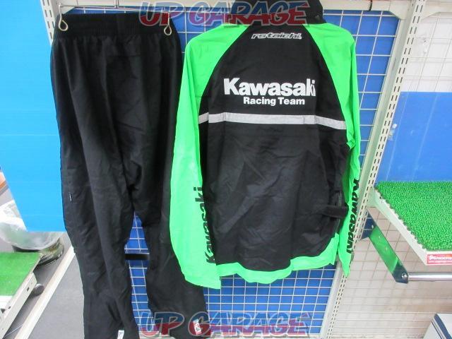 KAWASAKI(カワサキ) ×  RS TAICHI(RSタイチ)  K99053 ドライマスターレインスーツ  Lサイズ-02