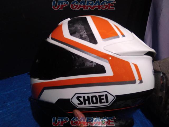 Size: L
59-60cm
Shoei
Z-7
White/orange parameters
Manufactured 18/6/12-09