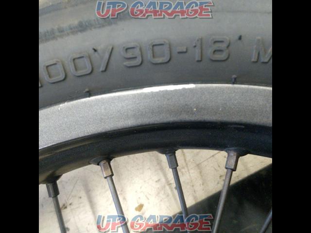 HONDA
Genuine front and rear wheel set
FTR223 (year unknown)
 was price cut -02