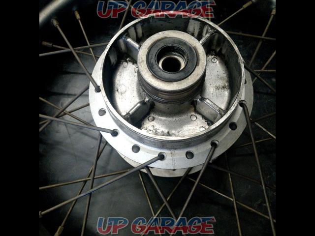 HONDA
Genuine front and rear wheel set
FTR223 (year unknown)
 was price cut -04