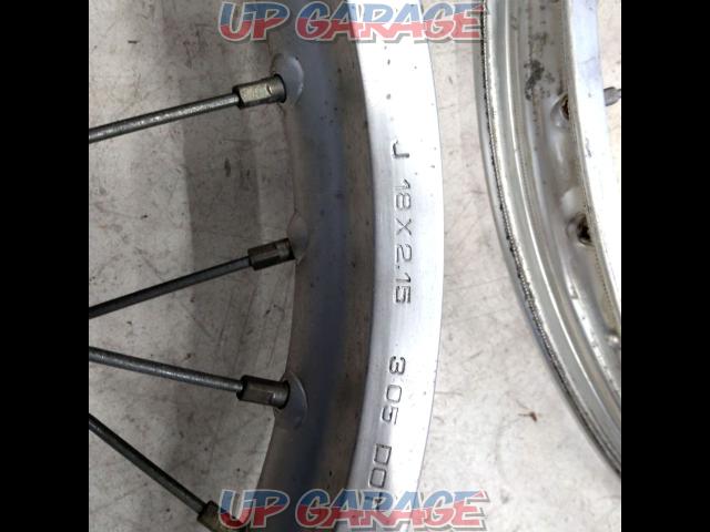 HONDA
Genuine front and rear wheel SET
XR230 (MD36)
 was price cut -02