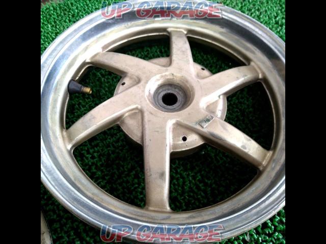 HONDA
Genuine front and rear aluminum wheels SET
Live Dio-ZX ('97 -)
 was price cut -03