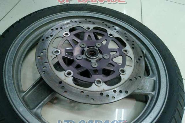 KAWASAKI (Kawasaki genuine)
The front and rear tire wheel set
[ZZR250]-09