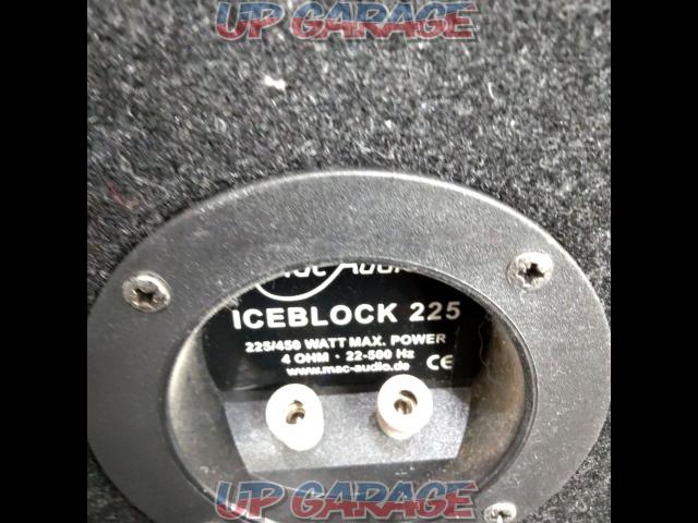 【古き良きスタイル】Mac AUDIO ICEBLOCK225 BOX付ウーハー☆重低音しっかりと☆-06