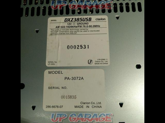 Clarion
DXZ385USB
1DIN
CD/USB/Tuner/Front AUX-05