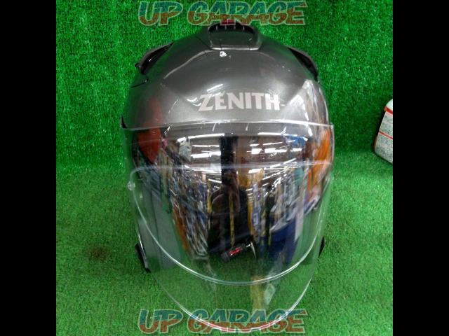 【サイズ:L】YAMAHA ZENITH ジェットヘルメット グレー-02