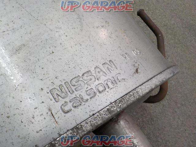 Nissan genuine S14/Silvia
Genuine rear piece & intermediate pipe set-03