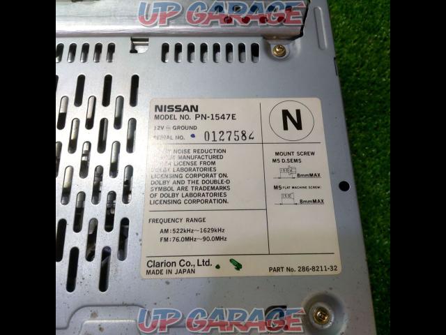 Nissan
Genuine
PN-1547E
Cassette tuner
[Price Cuts]-06