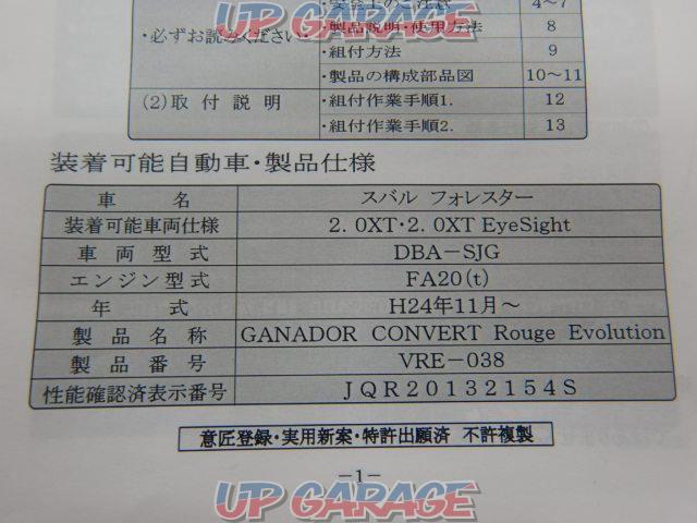 RX2312-1170【GANADOR】CONVERT Rouge Evolution-10