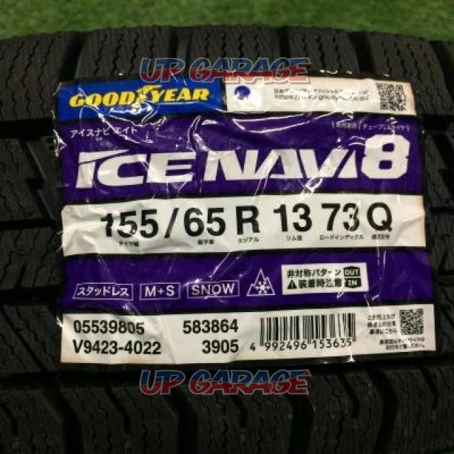BRIDGESTONE (Bridgestone)
FEID (fade)
G6
+
GOODYEAR (Goodyear)
ICE
NAVI8
155 / 65R13
2023 model
Unused tire-08