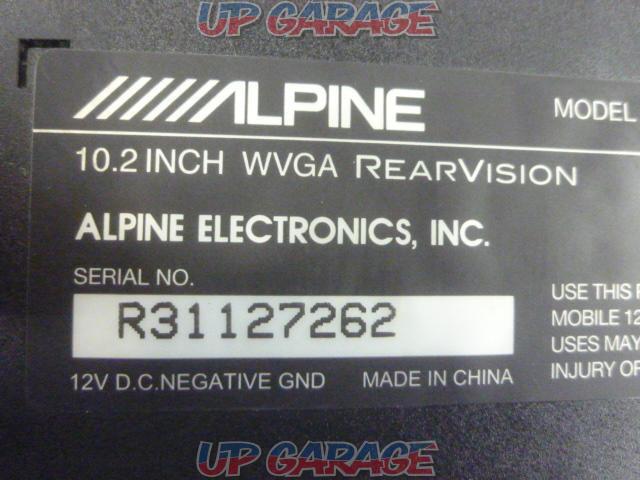 ALPINE TMX-R3000 10.2インチ フリップダウンモニター-03
