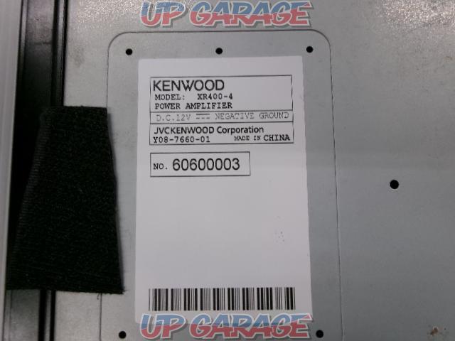 KENWOOD
XR400-4
D class 4 channel power amplifier-07