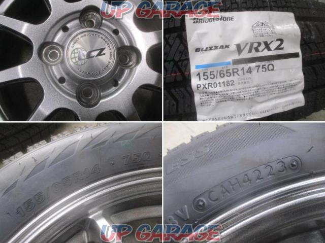 [Unused tire
&
Used wheel set!!
INTER
MILANO
LCZ
010
+
BRIDGESTONE
BLIZZAK
VRX2-10