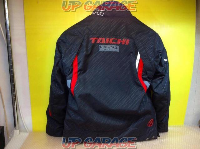 ※【RSTaichi】RSJ716 レーサーオールシーズンジャケット ブラック/レッド サイズ:M-02