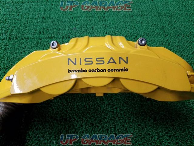 NISSAN (Nissan)
R35
GT-R
Late T spec genuine brake caliper (Nissan
Carbon
Ceramic
Brake)-03