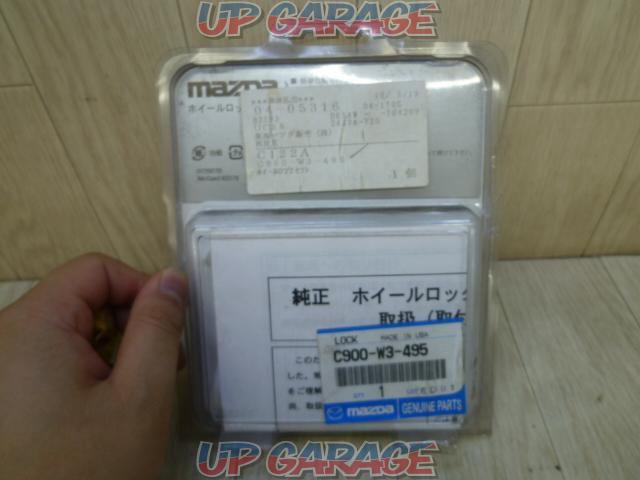 Mazda genuine
Wheel lock
■
M12 × P1.5-02