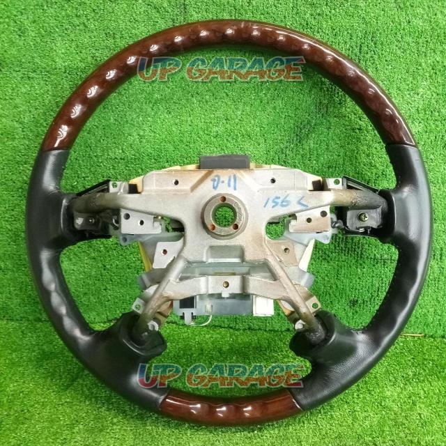 Price cut !! Nissan genuine
Stagea (C34)
Wood combination steering-06