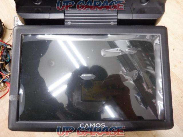 ワケアリ CAMOS ROV-1000 DVDプレイヤー一体型10.2インチフリップダウンモニター-03