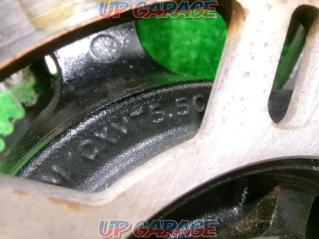 Price reduced!ZRX1200DAEG(Final
(Removed from Edition) KAWASAKI genuine
Wheel Set before and after-10