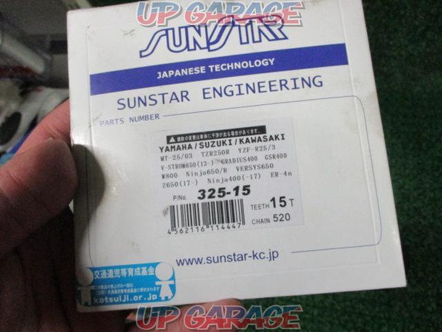 SUNSTAR325-15
Front sprocket
15T
CHAIN520
Unused item-05