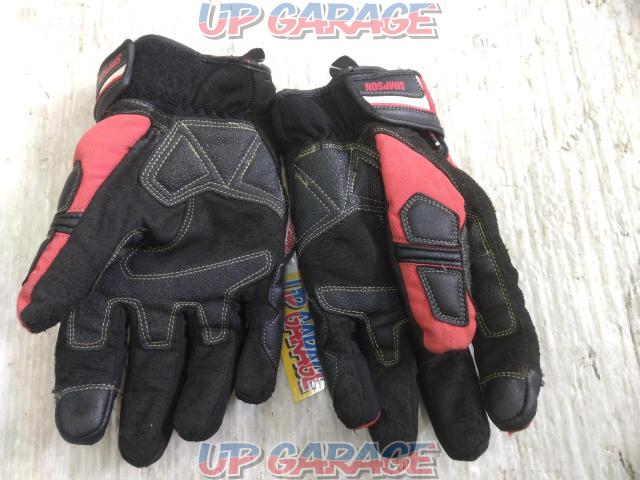 SIMPSON
Racing gloves L size price reduced-03