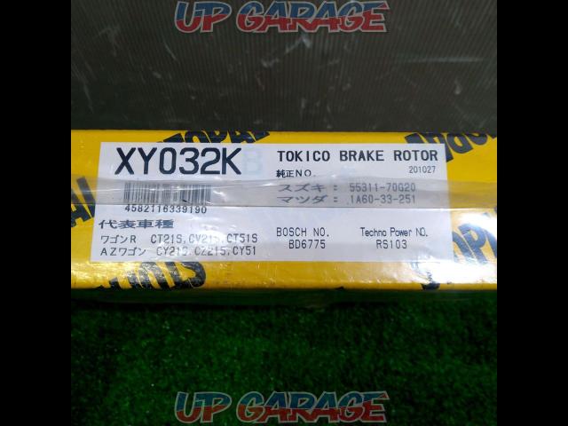 TOKIKO
Brake rotor
XY032K-02