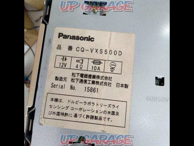 Panasonic インテグレーテッド・CD・MDレシーバー CQ-VX5500D アナログメーター 当時物!!!-06