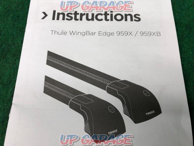 THULE Wingbar-Edge th9595B ウイングバーエッジ ブラック M&L セット-03