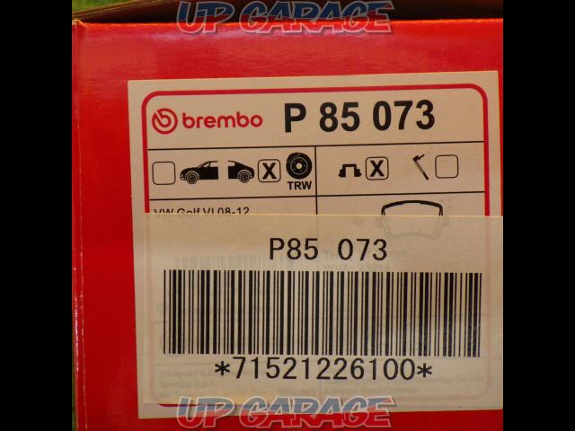 brembo black brake pad P085
073-03