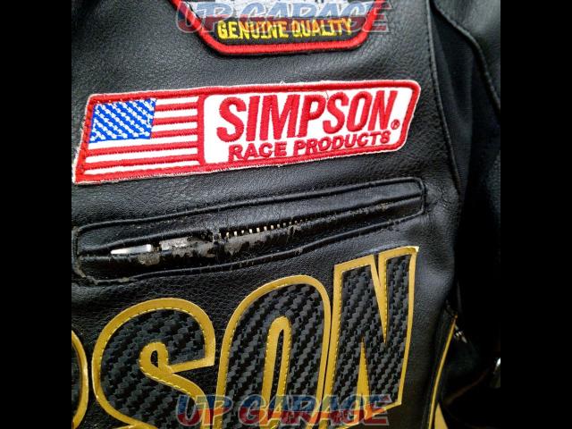 SIMPSON
Premium PU Leather Jacket
L size-04