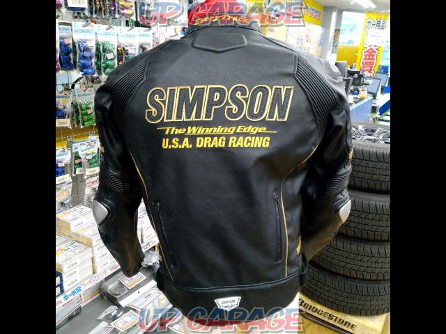 SIMPSON
Premium PU Leather Jacket
L size-07
