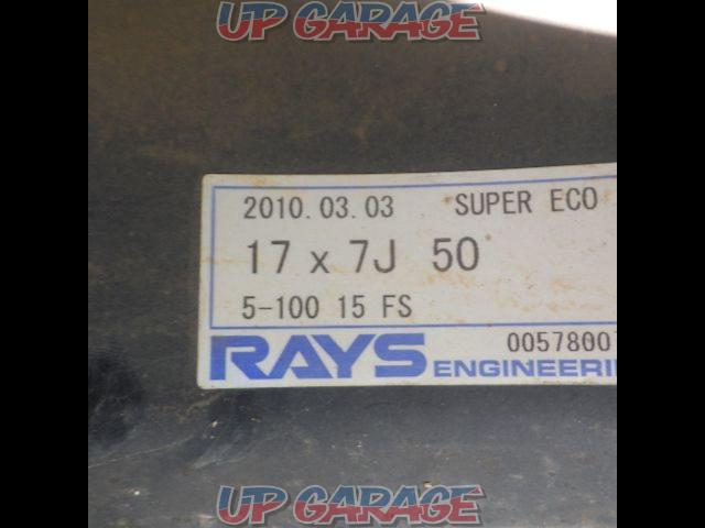 【ホイールのみ4本セット】【RAYS(レイズ)】ECO DRIVE GEAR(エコ ドライブ ギア) SUPER ECO (17inch)-06