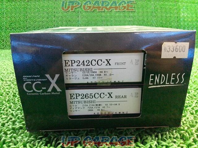 Price reduced! ENDLESS CC-X
Brake pad
EP242/EP265
CC-X front and rear set-02