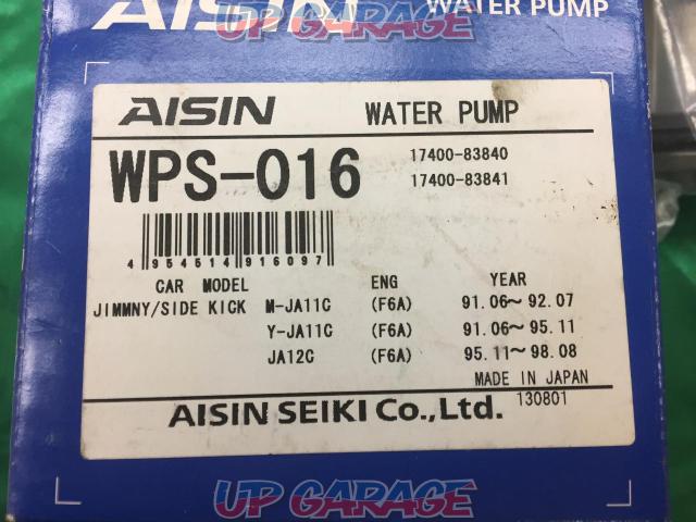AISIN
Water pump ASSY
WPS-016-02