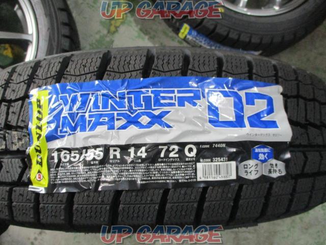 【新品スタッドレスタイヤホイールです☆彡】AZ-sports SK-510 + DUNLOP(ダンロップ) WINTER MAXX WM02-03