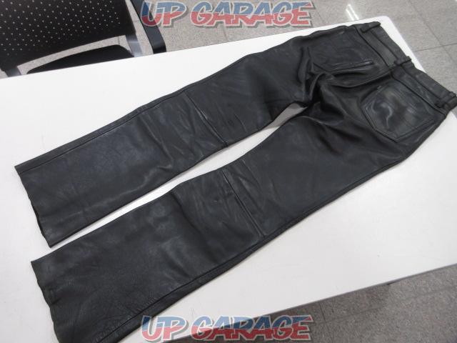 KADOYA
Leather Straight pants-05