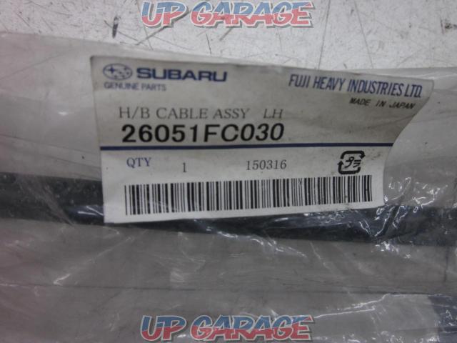 Subaru genuine (SUBARU) genuine parts
Cable
Assembly
Hand brake-02