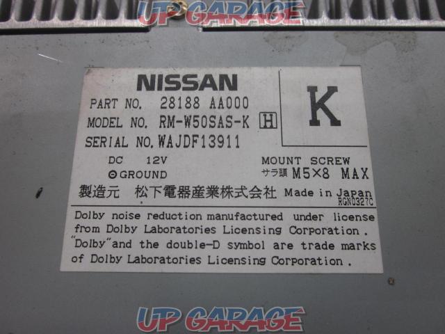 日産純正(NISSAN) スカイライン/ER34 純正 RM-W50SAS-K CD+カセットチューナー-03