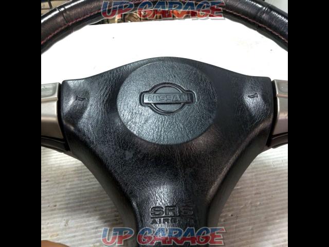 NISSAN
Skyline/ER34 genuine leather steering wheel-02