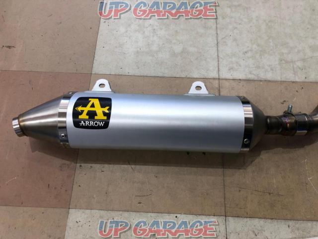 ARROW aluminum end
Slip-on muffler
+
Exhaust pipe ■aprilia
SX 125
Used from ’18-20-02