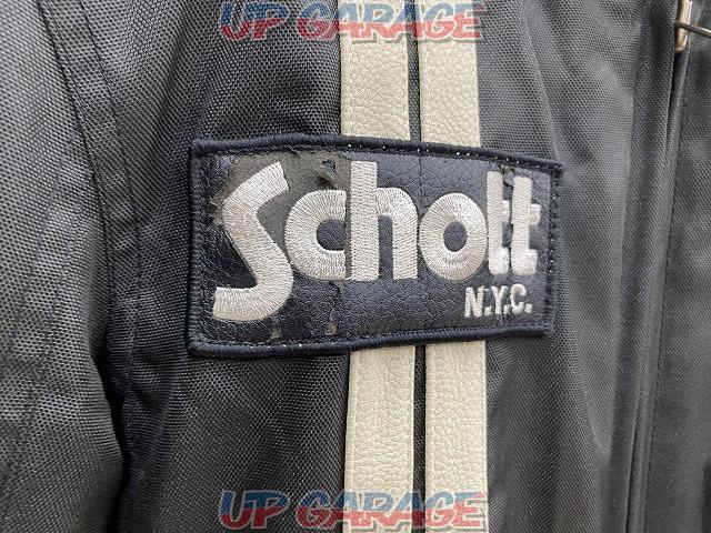 【Schott】ナイロンウィンタージャケット サイズ:38-04