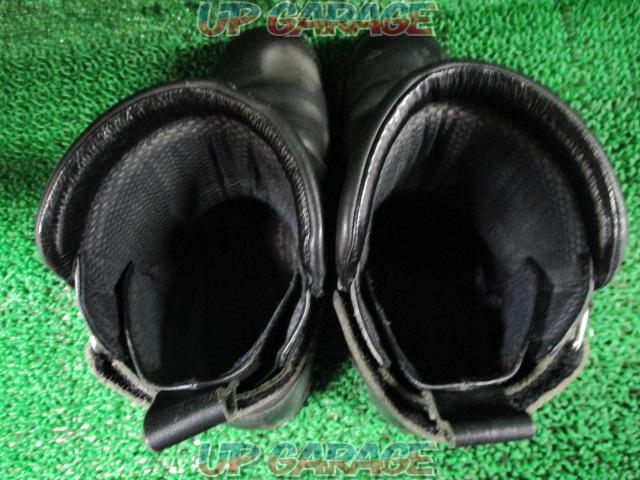 【KADOYA】BLACK ANKLE ショートレザーブーツ サイズ:不明(実測アウトソール長29cm)-08