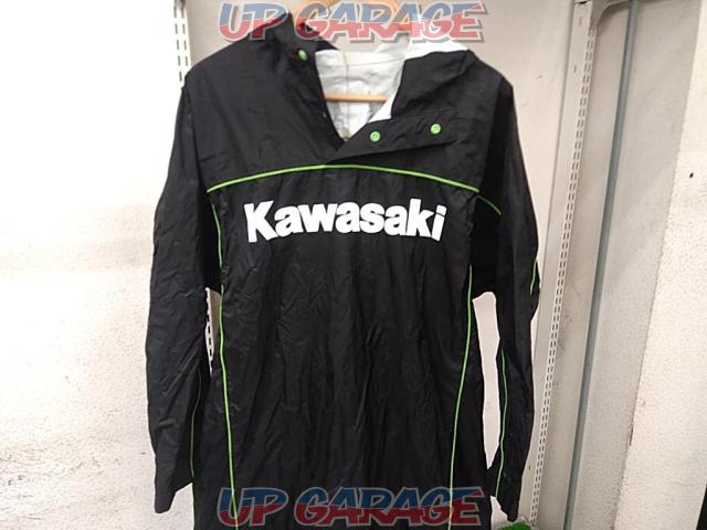 フリーサイズ Kawasaki カワサキポンチョ J8907-0333 ブラック-02