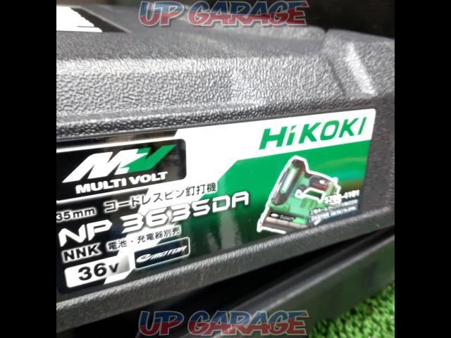 ハイコーキ[HiKOKI] マルチボルト36V-2.5Ah コードレスピン釘打機 NP3635DA(XPZ)-02