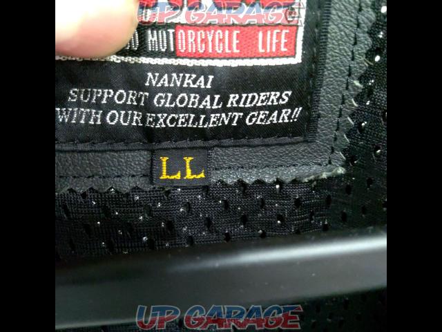 Size: LL
NANKAI
Punching leather jacket
Short sleeves-05
