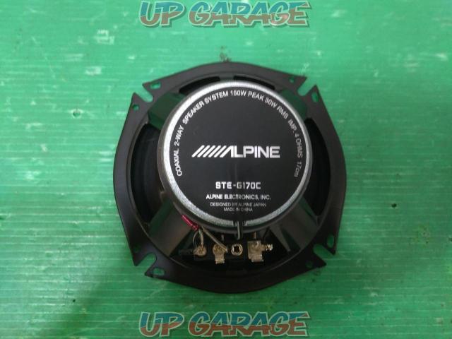 Wakeari
ALPINE
STE-G170C
17cm coaxial 2way speaker
※ one side only-04