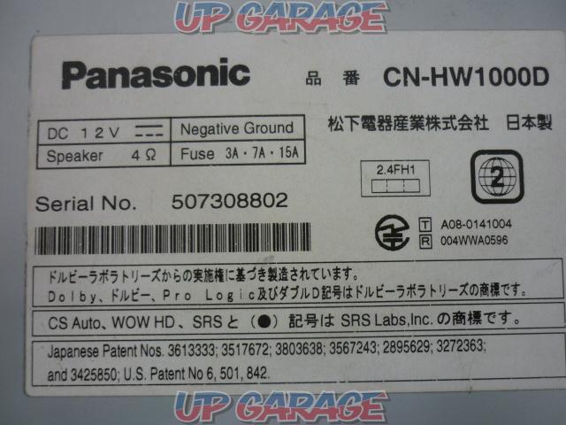 Panasonic
CN-HW1000D-03