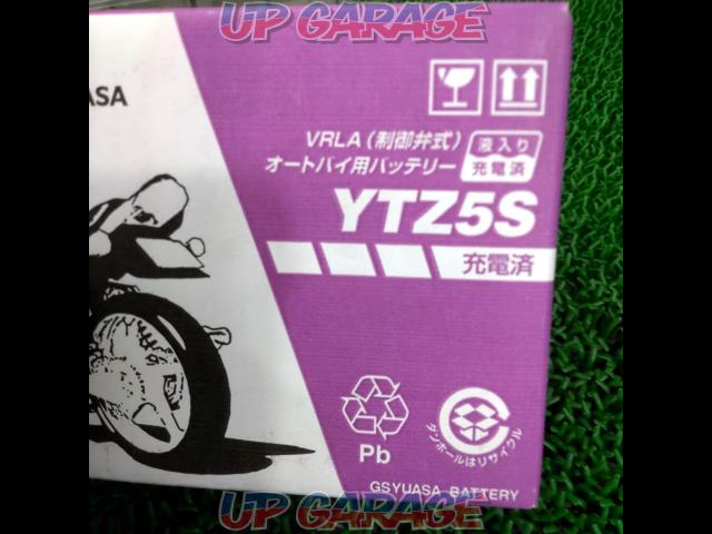 GS
YUASA
Motorcycle battery
YTZ5S-02